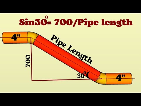 Видео: Формула расчета длины трубы.