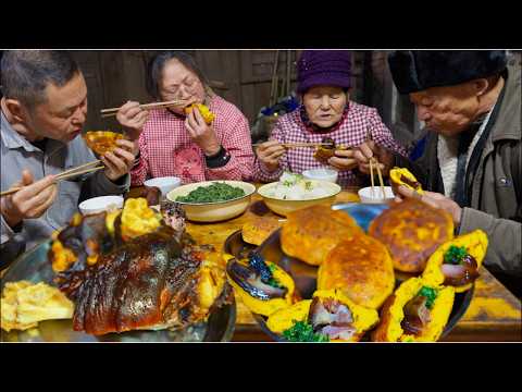 Видео: Вяленые свиные ножки — самое сытное деревенское блюдо в Китае