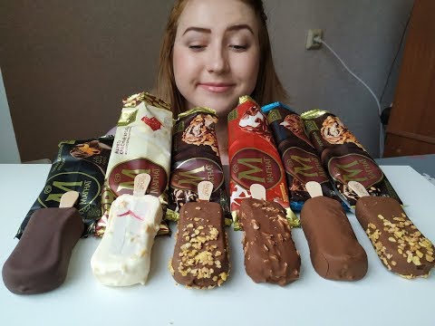 Видео: МАГНАТ мороженое | MAGNUM ICE CREAM CRUNCHY EATING SOUNDS  | Eeating show | 먹방