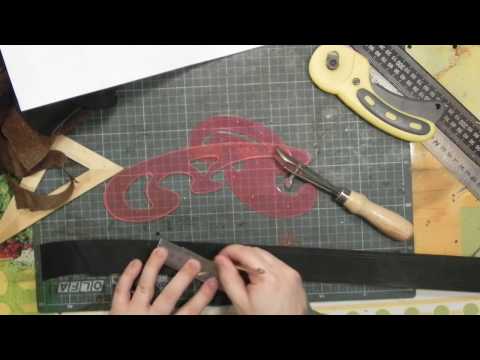 Видео: Мастер-класс №7. Мужской ремень с плетением (часть 1)