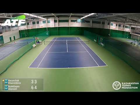 Видео: 🎾 Корт №2 - ATF 14&under G1 Aktobe ACE (04.11.2025)