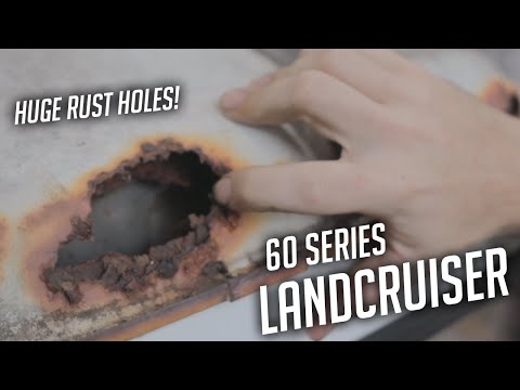 Видео: Ремонт ржавчины на Land Cruiser 60 серии