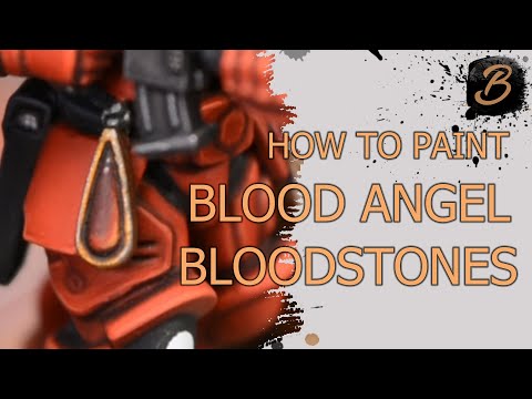 Видео: КАК РИСУНИТЬ КРОВАВЫЕ КАМНИ BLOOD ANGEL: ПОШАГОВОЕ РУКОВОДСТВО
