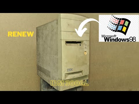 Видео: Обновите 20-летний брошенный компьютер IBM 300GL - работает ли он?