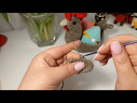 Видео: Пасхальная курочка🐔корзина для пасхальных яиц крючком 🥚🐣🐇❤️🎯