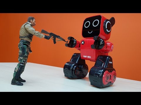 Видео: Робот на радиоуправлении JJRC R4 RC Robot