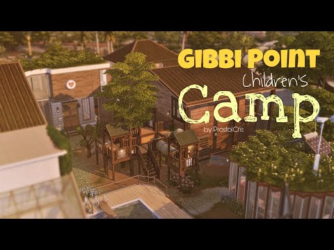 Видео: Детский Центр в Гибби Пойнт | Строительство The Sims 4 | No CC