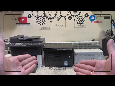 Видео: Kyocera MA2000 / MA2001 / MA2001W Обзор. Отзывы. Картридж