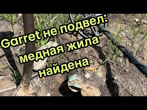 Видео: Поиск металла на карьере с Garret 350