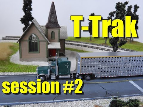 Видео: Модульный макет T-Trak на IV выставке "Модуль-Мастер".