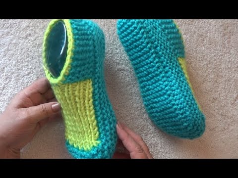 Видео: Тапочки, которые свяжет даже тот, кто не умеет вязать