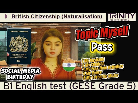 Видео: Тест по английскому языку B1 (GESE, 5 класс) | Британское гражданство SELT | Тринити-колледж Лонд...