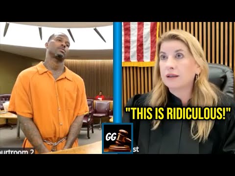 Видео: Ему назначили залог в 100 000 долларов в суде за плохое поведение в тюрьме!