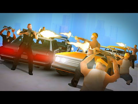 Видео: СТЕНКА НА СТЕНКУ! ВСЕ КОПЫ СЕРВЕРА ПРОТИВ БАНДЫ В GTA SAMP
