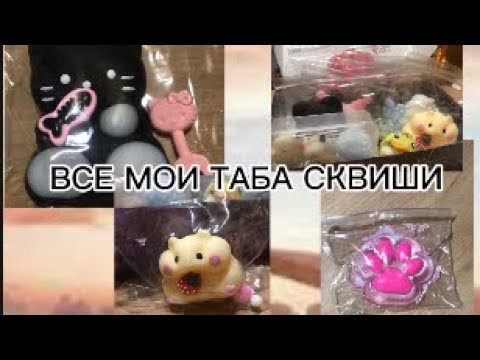 Видео: 💖ВСЕ МОИ ТАБА СКВИШИ обзор на мою коллекцию сквишей!