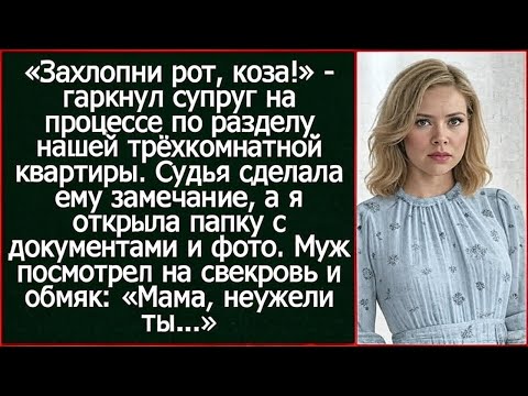 Видео: «Он оскорбил меня прямо в суде… Но судья ответил так, что он побледнел!»