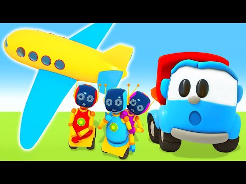 Видео: Грузовичок Лева и самолеты 🔴 Мультфильмы для малышей про машинки
