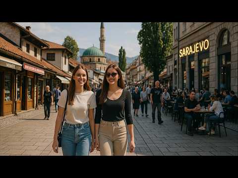 Видео: Сараево, Босния и Герцеговина 🇧🇦 Пешеходная экскурсия в 4K - апрель 2024 г.