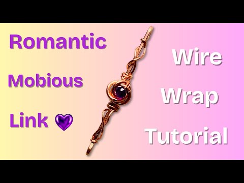 Видео: Мастер-класс по изготовлению самодельного соединительного звена Мёбиуса из проволочной обмотки