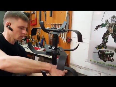 Видео: Как правильно собрать фрезы для культиваторов Iron Angel‬ GT9, GT900M, GT11 и GT1050.