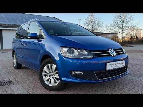 Видео: Осмотр Volkswagen Sharan 2019 2.0 TDI на DSG года в полной комплектации из Германии