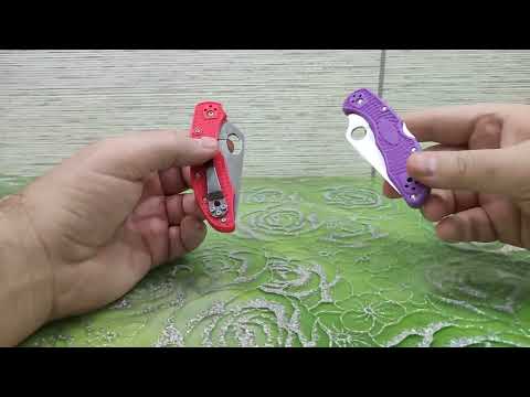 Видео: Spyderco Delica 4 (Копия) и Ganzo F759m обзор-сравнение