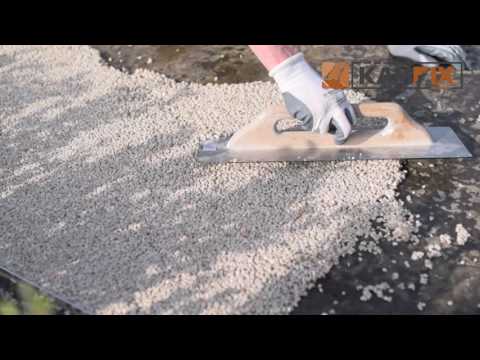 Видео: Kamfix Нанесение каменного ковра