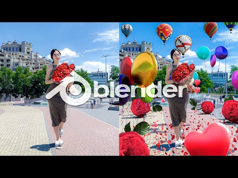 Видео: 3D VFX Реклама в Blender - Как сделать Трекинг Видео в Блендер | Подробный Урок для Начинающих