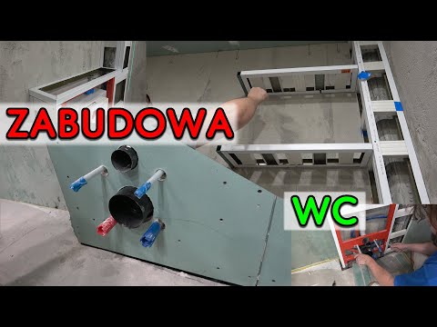 Видео: Монтаж каркаса унитаза