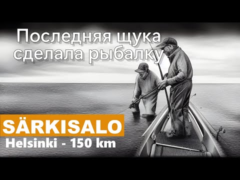 Видео: Рыбалка на щуку в Финляндии. Остров Särkisalo, Архипелаг Турку