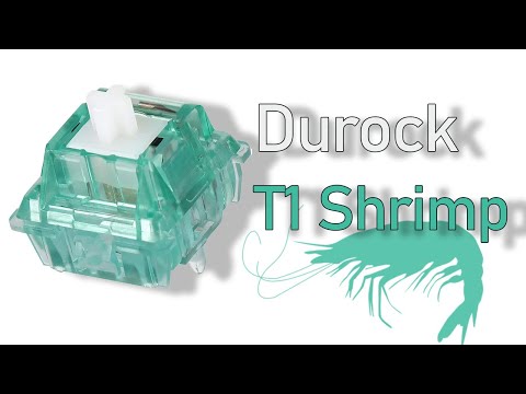 Видео: Durock T1 Shrimp (Silent) Тактильные свичи