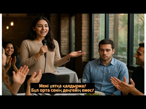 Видео: Мені ұятқа қалдырма! Қаншама жылдардан бері әйелін бағаламаған күйеуі бірер минутта бәрін түсінді.