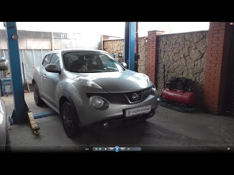 Видео: Замена топливного фильтра на Nissan JUKE 1,6 Ниссан Жук 2011 года 1часть