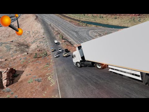 Видео: СПУСК БЕЗ ТОРМОЗОВ! СОХРАНИТЬ ГРУЗ |BeamNG.drive