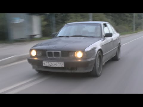 Видео: Как едет Bmw 540.Что показала на замерах Е34.