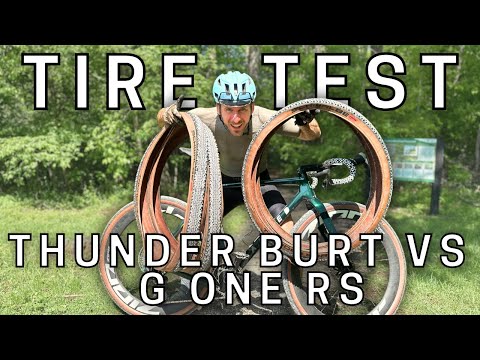 Видео: Тест шин: Schwalbe Thunder Burt 2.25/2.1 против Schwalbe G One RS 50 мм