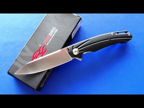 Видео: Новинка 2019, резучий EDC нож от FIREBIRD FH21 (By Ganzo)