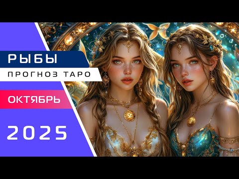 Видео: 🐟 РЫБЫ: Прогноз Таро на Октябрь 2025. Принимай подсказки Вселенной!🔮🔥