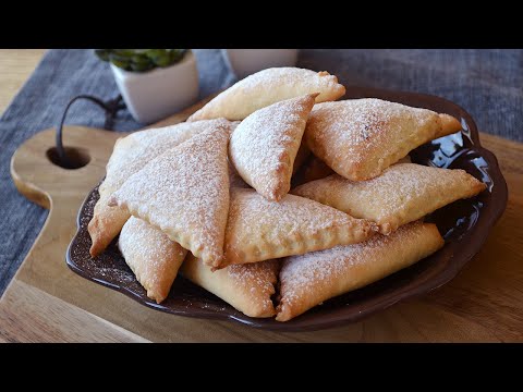 Видео: Вкусное и простое печенье с начинкой. #488