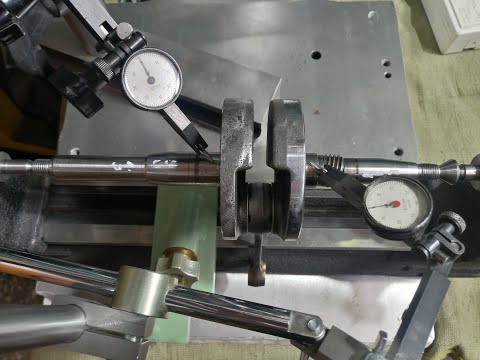 Видео: Скутер Honda Lead 90. Коленвал, проверка в центрах и устранение биений.