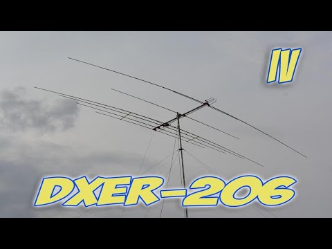 Видео: КВ антенна DXer 206. Часть IV. Мачта. Ротатор Yaesu G-800SA.