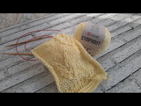 Видео: Пробую пряжу  YarnArt "Symphony"./Первое впечатление. Моё мнение 🧶