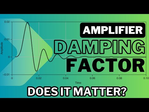 Видео: Действительно ли коэффициент затухания усилителя имеет значение? Давайте проверим!