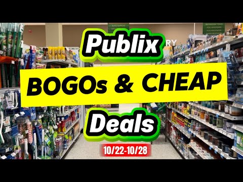 Видео: Акции Publix BOGO и выгодные предложения с 22 по 28 октября