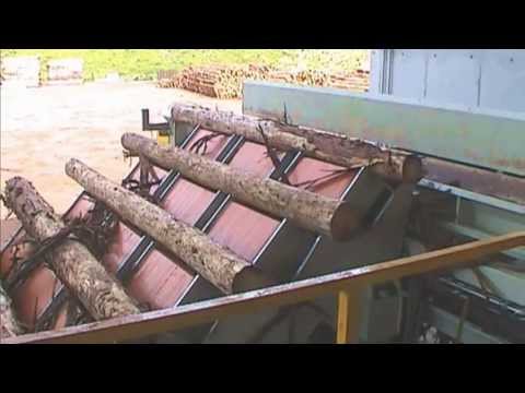 Видео: Фрезерно-брусующая линия