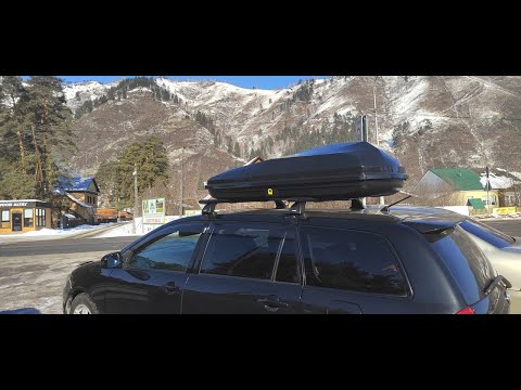 Видео: Автобокс на крышу DIAMOND 440л. оптимальное решение на каждый день !