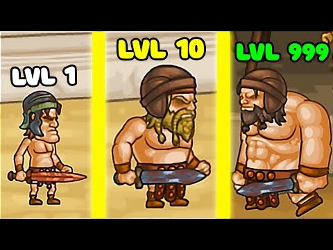 Видео: ЭВОЛЮЦИЯ ГЛАДИАТОРА ЧТОБЫ СТАТЬ БОГОМ В ИГРЕ GODS OF ARENA!