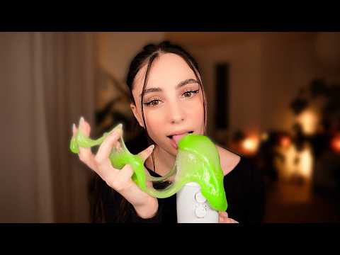 Видео: ASMR 2ч Влажные звуки рта 👄 со слаймом для дополнительных интенсивных звуков 💆‍♀️ БЕЗ РАЗГОВОРОВ 🤫