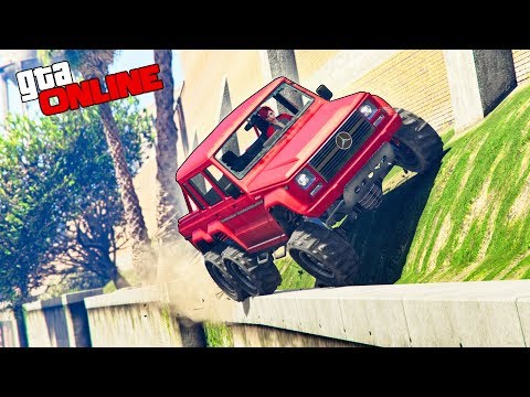 Видео: ОДНА ОШИБКА И ТЫ ПЕРЕВЕРНЕШЬСЯ! ГОРОДСКОЙ ПАРКУР НА ВНЕДОРОЖНИКАХ В GTA 5 ONLINE (ГТА 5 ГОНКИ)
