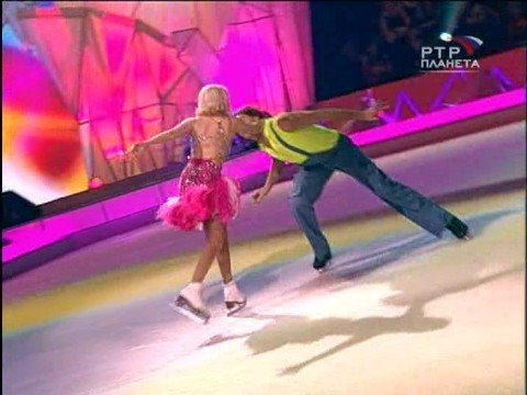 Видео: Yana Rudkovskaya on ice [Звездный лед 4]
